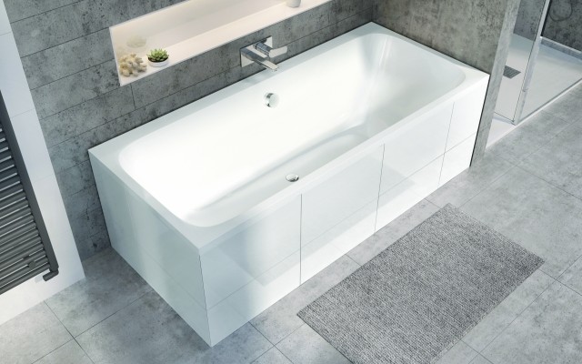 Londra Double Ended Bath Close Up