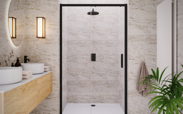 VEVRE PRO 8 SLIDING DOOR MATTE BLACK